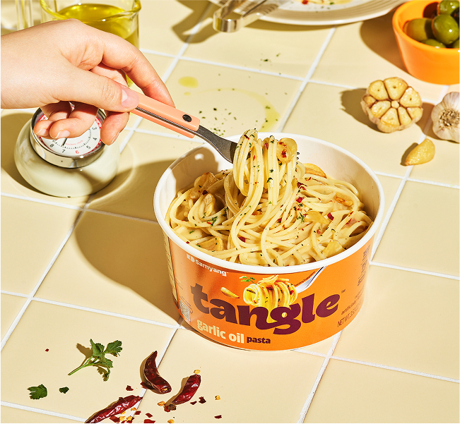 tangle pasta bowl — balanced meal